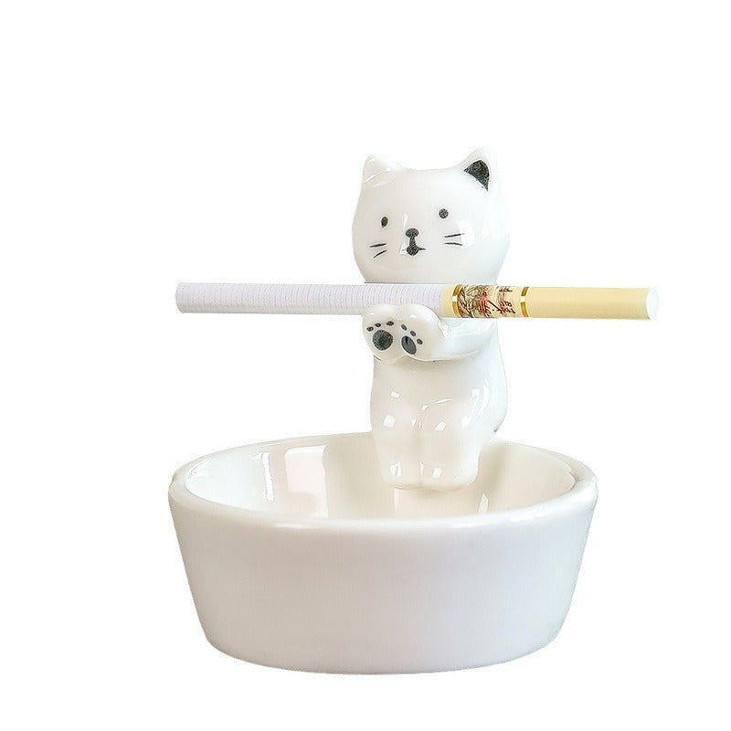 2Pcs Cute Cat Candle Cup, Aromatherapy Candle Holder, Festive Couple Atmosphere Light Decor.